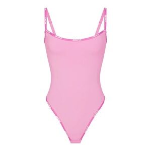 💖 Skims Cotton Logo Built in Bra Bodysuit
Bubblegum